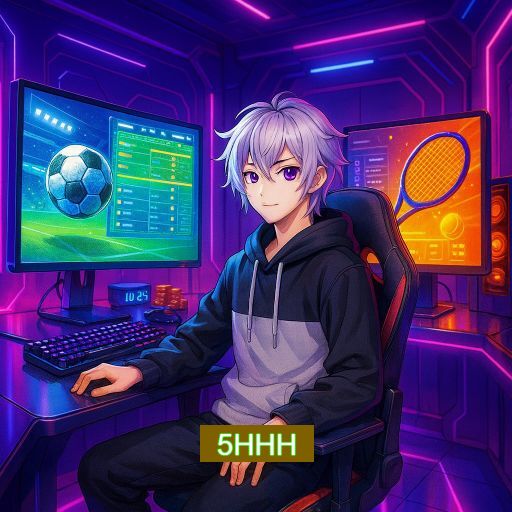 Imagem promocional do app oficial 5HHH destacando a conveniência de jogar cassino online pelo celular ou navegador
