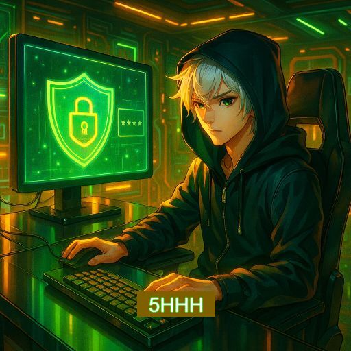 Imagem promocional do app oficial 5HHH destacando a conveniência de jogar cassino online pelo celular ou navegador